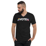 VOTE - Unisex Short Sleeve V-Neck T-Shirt