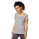 SAVE Pride Women’s fitted v-neck t-shirt